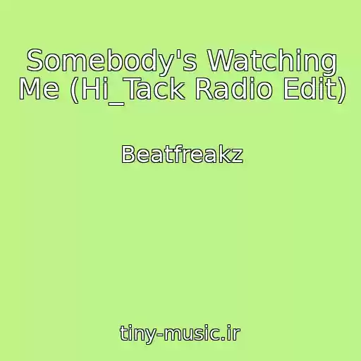 کاور آهنگ Somebody's Watching Me (Hi_Tack Radio Edit) از Beatfreakz