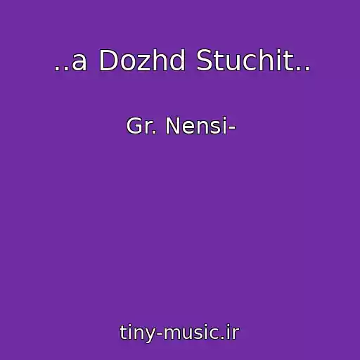 کاور آهنگ ..a Dozhd Stuchit.. از Gr. Nensi-