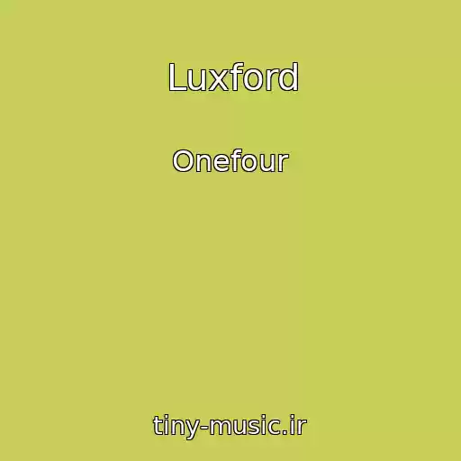 کاور آهنگ Luxford از Onefour