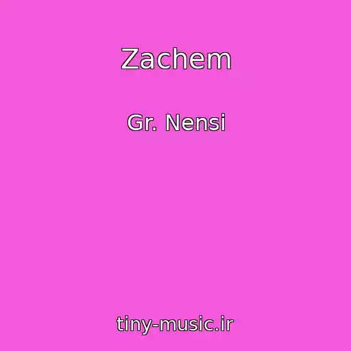 کاور آهنگ Zachem از Gr. Nensi