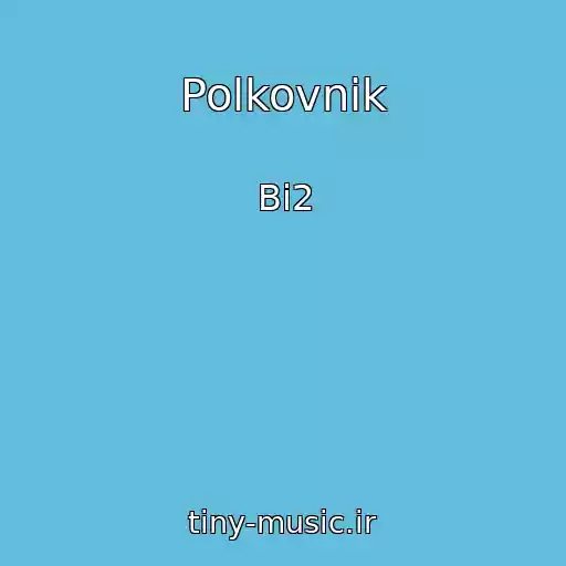 کاور آهنگ Polkovnik از Bi2