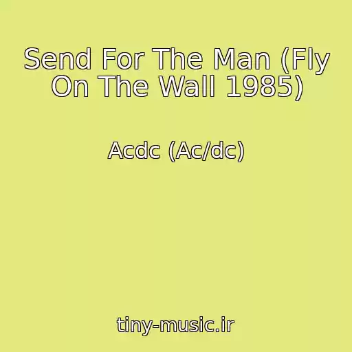 کاور آهنگ Send For The Man (Fly On The Wall 1985) از Acdc (Ac/dc)