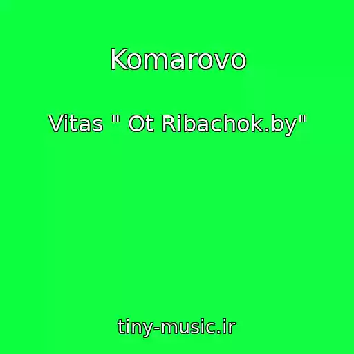 کاور آهنگ Komarovo از Vitas " Ot Ribachok.by"