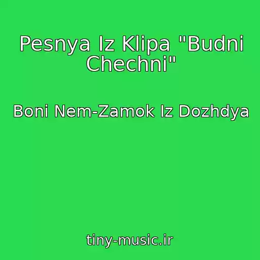 کاور آهنگ Pesnya Iz Klipa "Budni Chechni" از Boni Nem-Zamok Iz Dozhdya