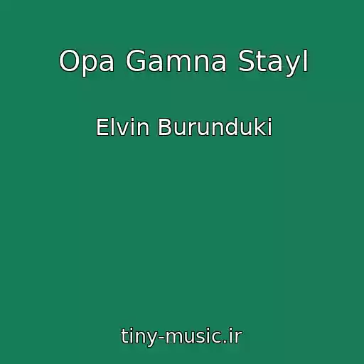 کاور آهنگ Opa Gamna Stayl از Elvin Burunduki