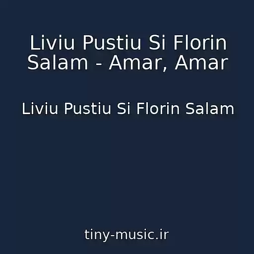 کاور آهنگ Liviu Pustiu Si Florin Salam - Amar, Amar از Liviu Pustiu Si Florin Salam