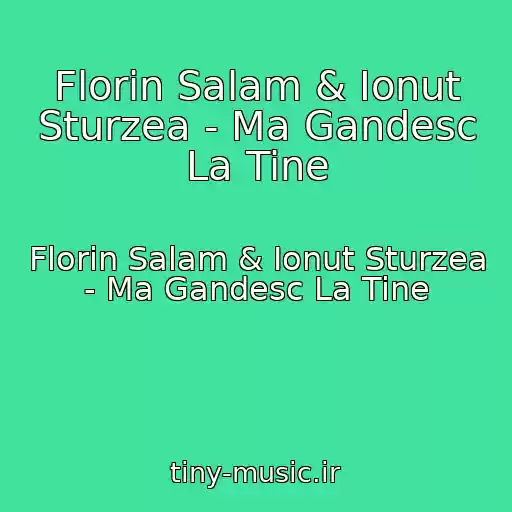 کاور آهنگ Florin Salam & Ionut Sturzea - Ma Gandesc La Tine از Florin Salam & Ionut Sturzea - Ma Gandesc La Tine