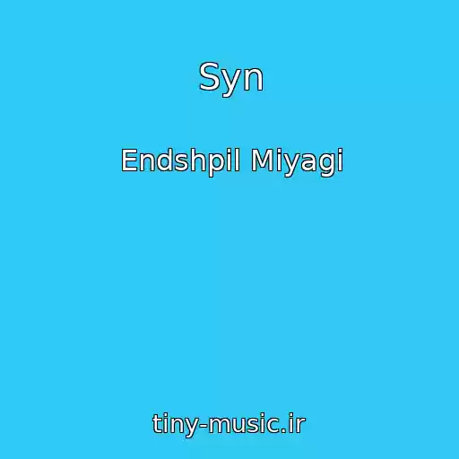 کاور آهنگ Syn از Endshpil Miyagi