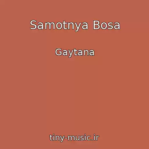 کاور آهنگ Samotnya Bosa از Gaytana