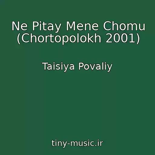 کاور آهنگ Ne Pitay Mene Chomu (Chortopolokh 2001) از Taisiya Povaliy