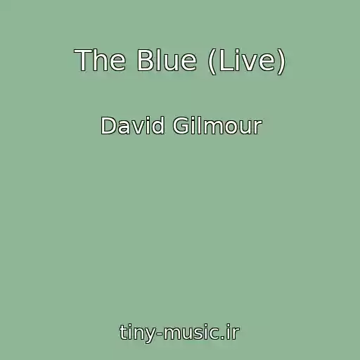 کاور آهنگ The Blue (Live) از David Gilmour
