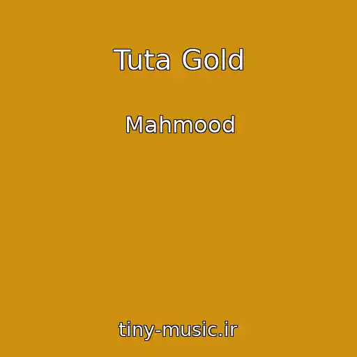 کاور آهنگ Tuta Gold از Mahmood