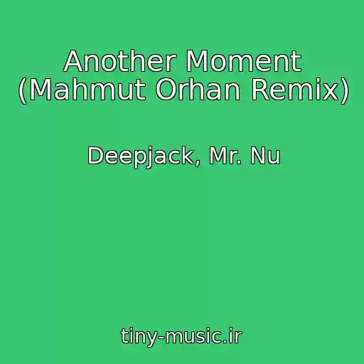 کاور آهنگ Another Moment (Mahmut Orhan Remix) از Deepjack, Mr. Nu