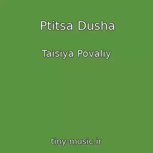کاور آهنگ Ptitsa Dusha از Taisiya Povaliy