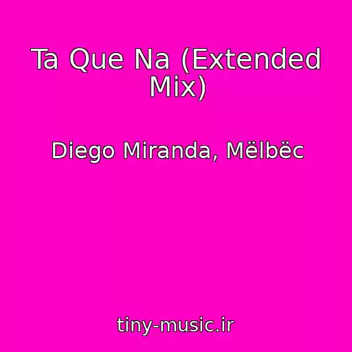 کاور آهنگ Ta Que Na (Extended Mix) از Diego Miranda, Mëlbëc