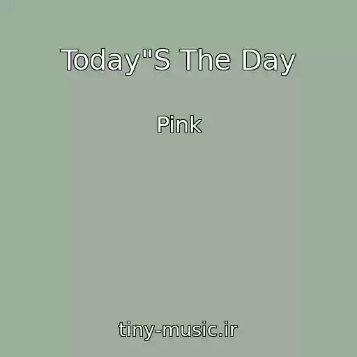 کاور آهنگ Today"S The Day از Pink