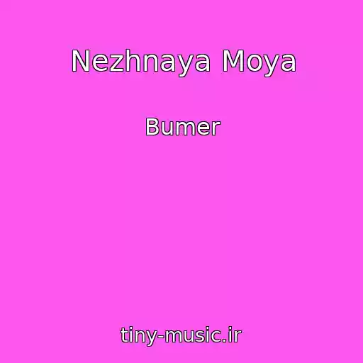 کاور آهنگ Nezhnaya Moya از Bumer