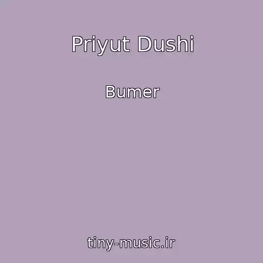 کاور آهنگ Priyut Dushi از Bumer