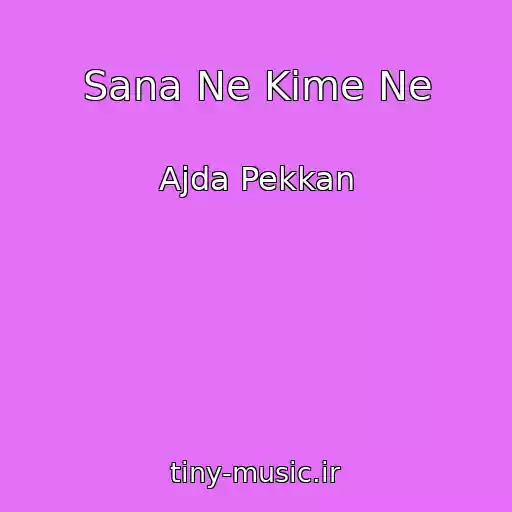 کاور آهنگ Sana Ne Kime Ne از Ajda Pekkan