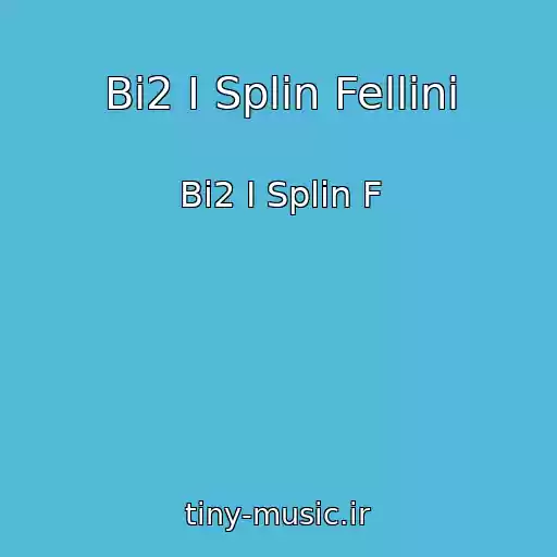 کاور آهنگ Bi2 I Splin Fellini از Bi2 I Splin F