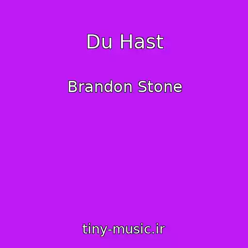 کاور آهنگ Du Hast از Brandon Stone