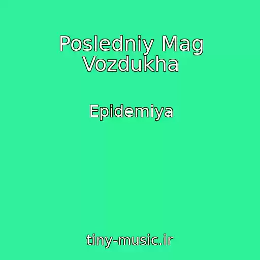 کاور آهنگ Posledniy Mag Vozdukha از Epidemiya