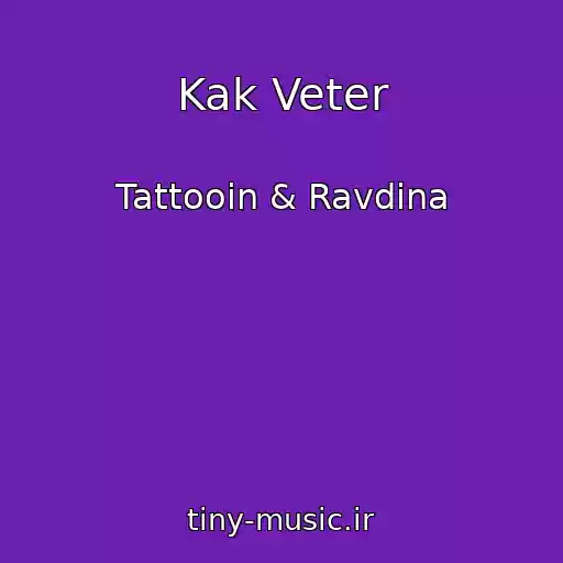 کاور آهنگ Kak Veter از Tattooin & Ravdina
