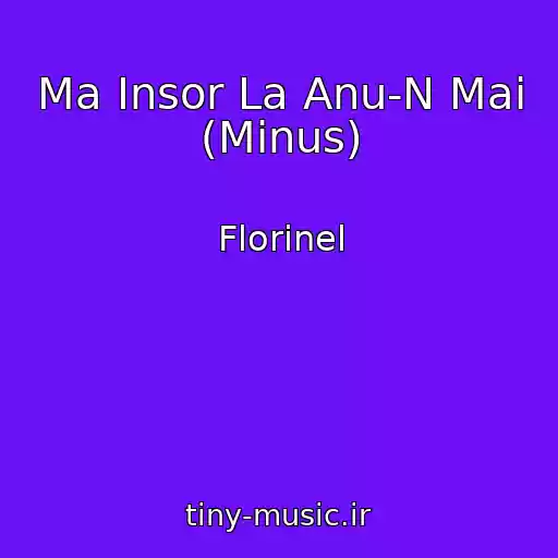کاور آهنگ Ma Insor La Anu-N Mai (Minus) از Florinel