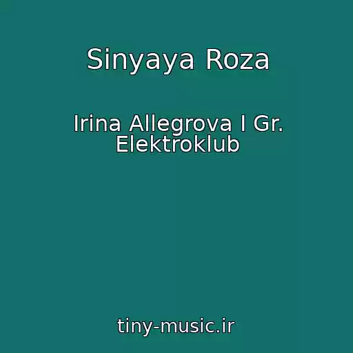 کاور آهنگ Sinyaya Roza از Irina Allegrova I Gr. Elektroklub