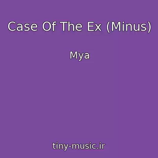 کاور آهنگ Case Of The Ex (Minus) از Mya