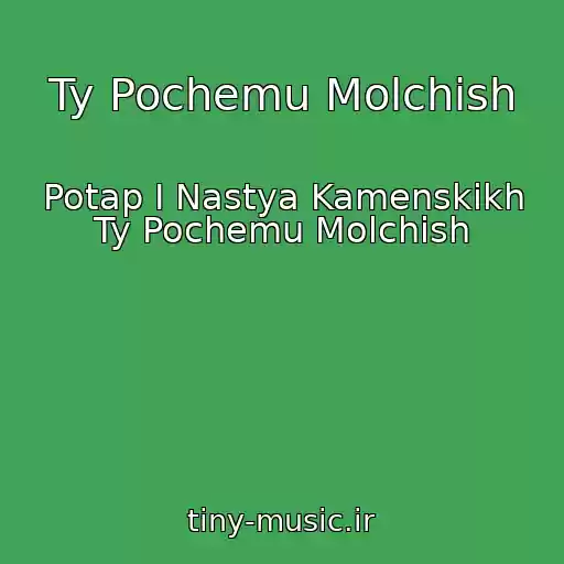 کاور آهنگ Ty Pochemu Molchish از Potap I Nastya Kamenskikh Ty Pochemu Molchish