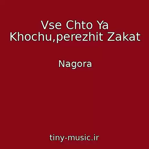 کاور آهنگ Vse Chto Ya Khochu,perezhit Zakat از Nagora
