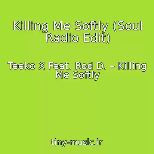 کاور آهنگ Killing Me Softly (Soul Radio Edit) از Teeko X Feat. Rod D. ‎– Killing Me Softly