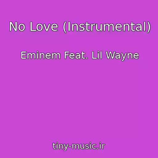 کاور آهنگ No Love (Instrumental) از Eminem Feat. Lil Wayne