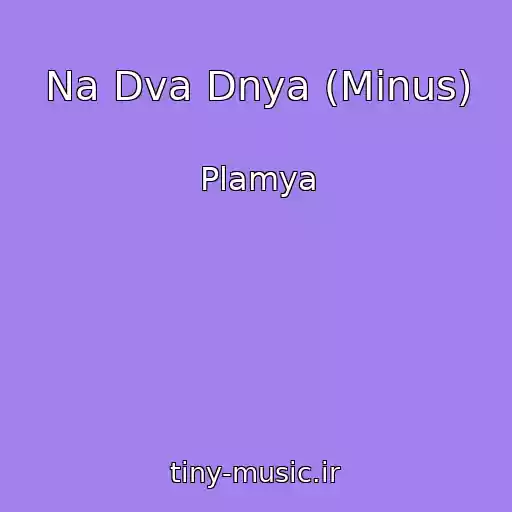 کاور آهنگ Na Dva Dnya (Minus) از Plamya