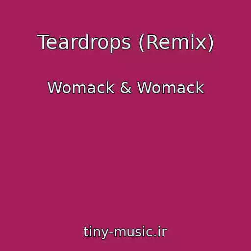 کاور آهنگ Teardrops (Remix) از Womack & Womack