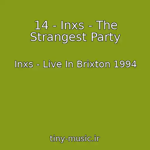 کاور آهنگ 14 - Inxs - The Strangest Party از Inxs - Live In Brixton 1994
