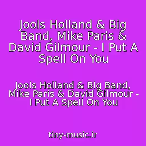 کاور آهنگ Jools Holland & Big Band, Mike Paris & David Gilmour - I Put A Spell On You از Jools Holland & Big Band, Mike Paris & David Gilmour - I Put A Spell On You