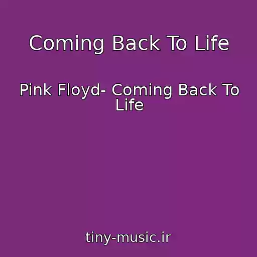 کاور آهنگ Coming Back To Life از Pink Floyd- Coming Back To Life