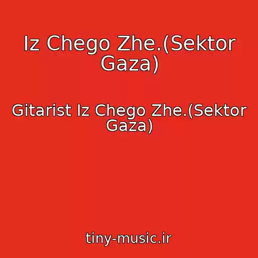 کاور آهنگ Iz Chego Zhe.(Sektor Gaza) از Gitarist Iz Chego Zhe.(Sektor Gaza)