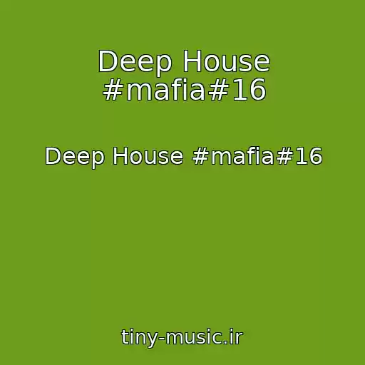 کاور آهنگ Deep House #mafia#16 از Deep House #mafia#16