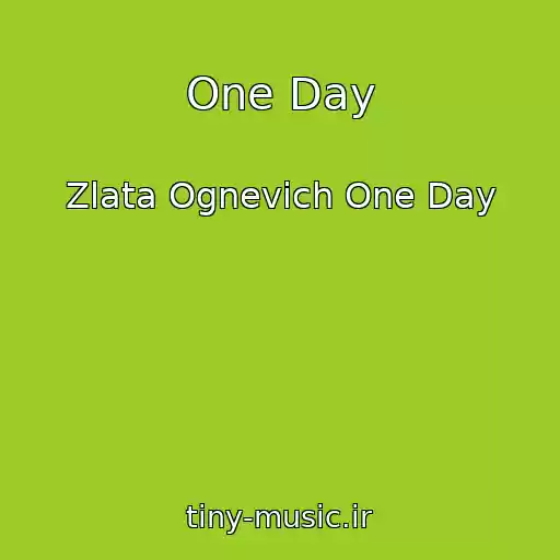 کاور آهنگ One Day از Zlata Ognevich One Day