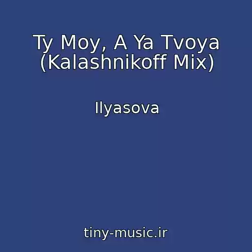 کاور آهنگ Ty Moy, A Ya Tvoya (Kalashnikoff Mix) از Ilyasova