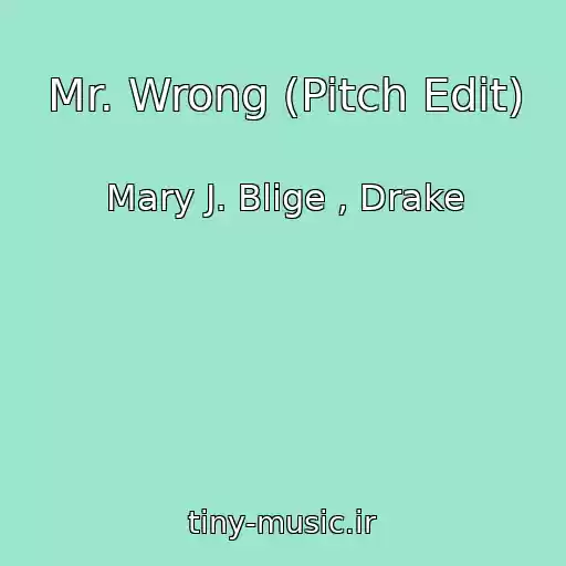 کاور آهنگ Mr. Wrong (Pitch Edit) از Mary J. Blige , Drake