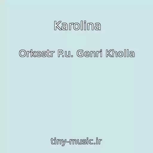 کاور آهنگ Karolina از Orkestr P.u. Genri Kholla
