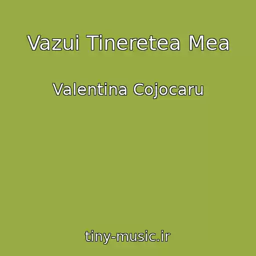 کاور آهنگ Vazui Tineretea Mea از Valentina Cojocaru