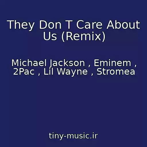 کاور آهنگ They Don T Care About Us (Remix) از Michael Jackson , Eminem , 2Pac , Lil Wayne , Stromea