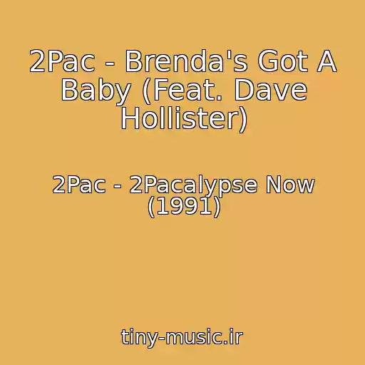 کاور آهنگ 2Pac - Brenda's Got A Baby (Feat. Dave Hollister) از 2Pac - 2Pacalypse Now (1991)