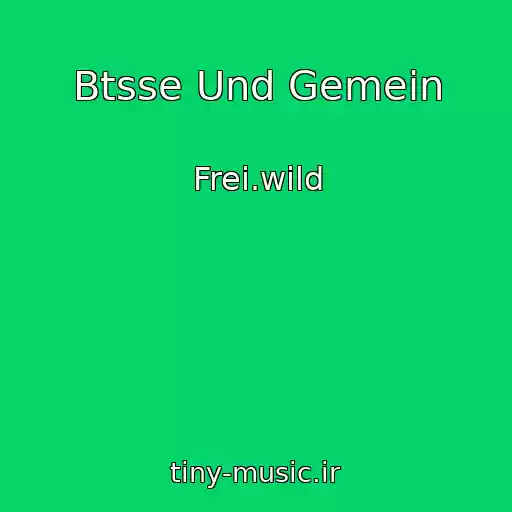 کاور آهنگ Btsse Und Gemein از Frei.wild
