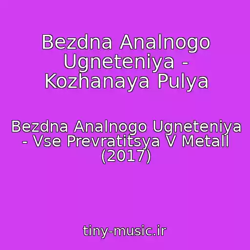 کاور آهنگ Bezdna Analnogo Ugneteniya - Kozhanaya Pulya از Bezdna Analnogo Ugneteniya - Vse Prevratitsya V Metall (2017)